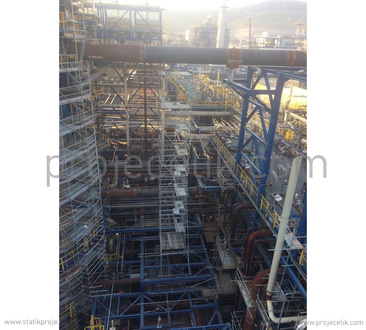 Dış Cephe İskelesi statik hesap