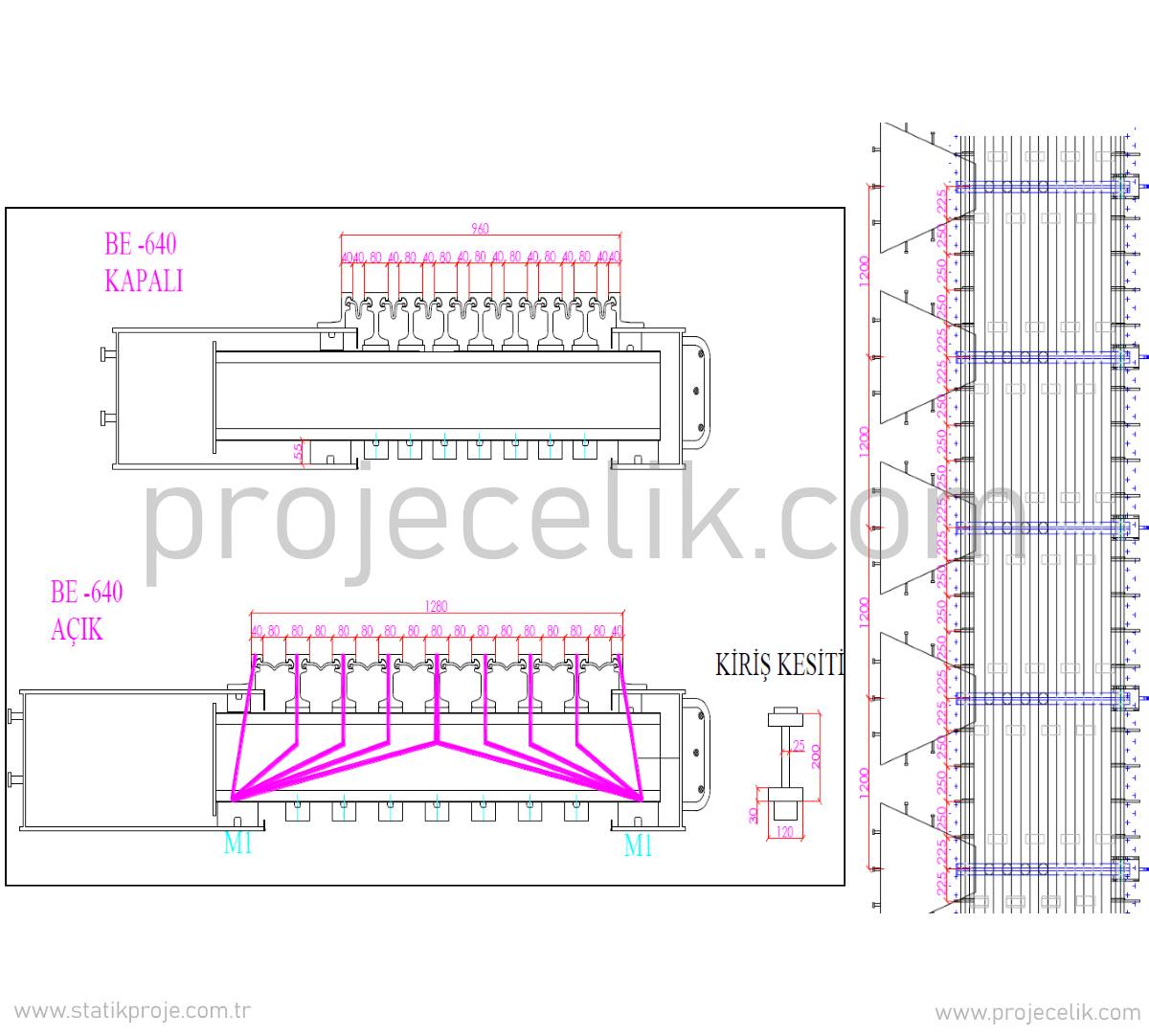 genleşme derzi - elastomer mesnet