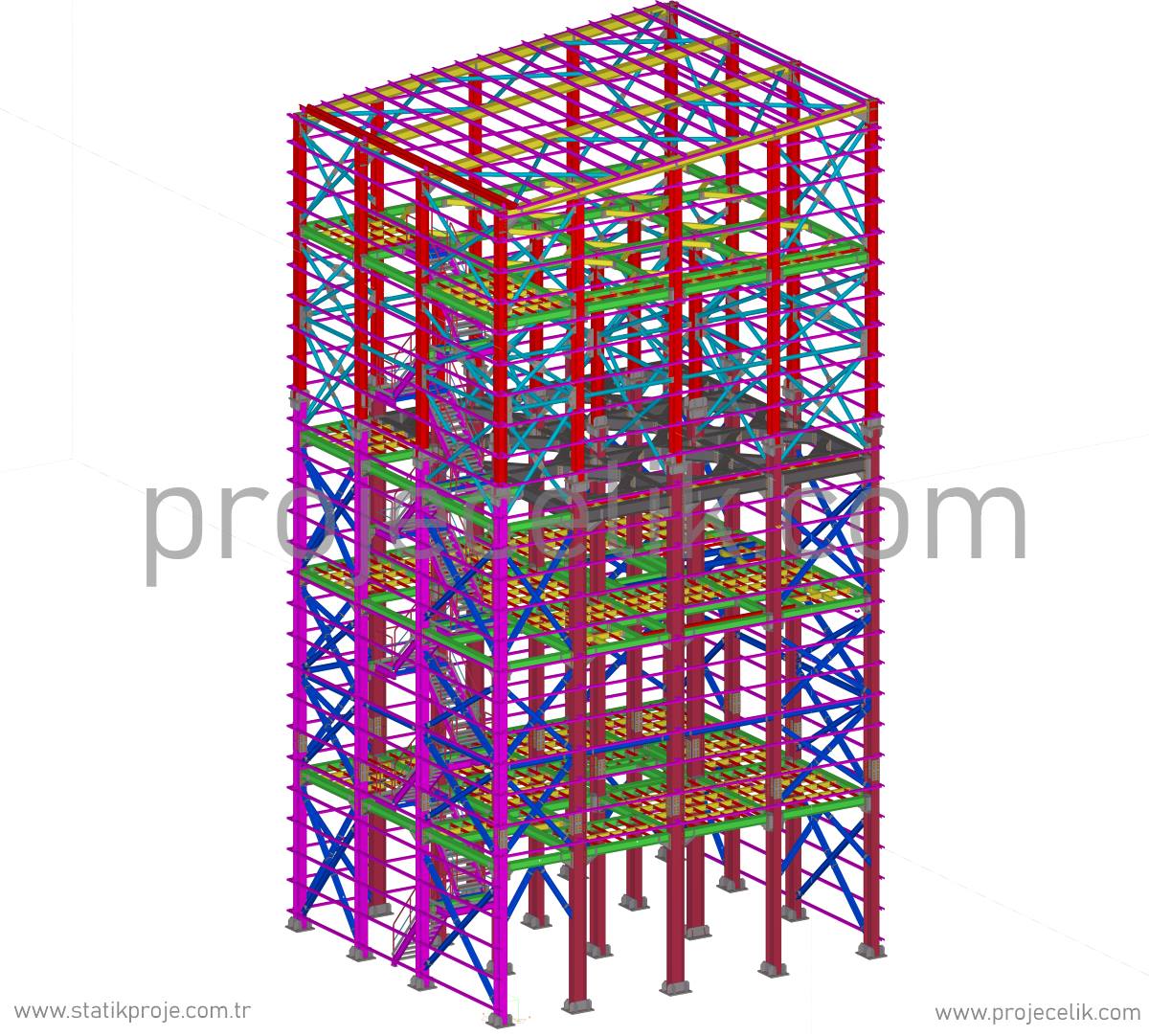 çelik silo projeleri